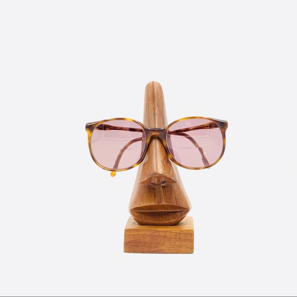 Vintage Nordic Brown Oval Sunglasses Frames